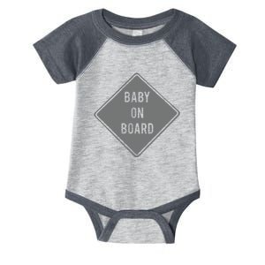 Baby On Board Infant Baby Jersey Bodysuit