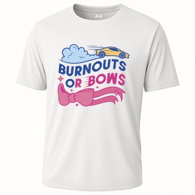 Burnouts Or Bows Gender Reveal Performance Shirt