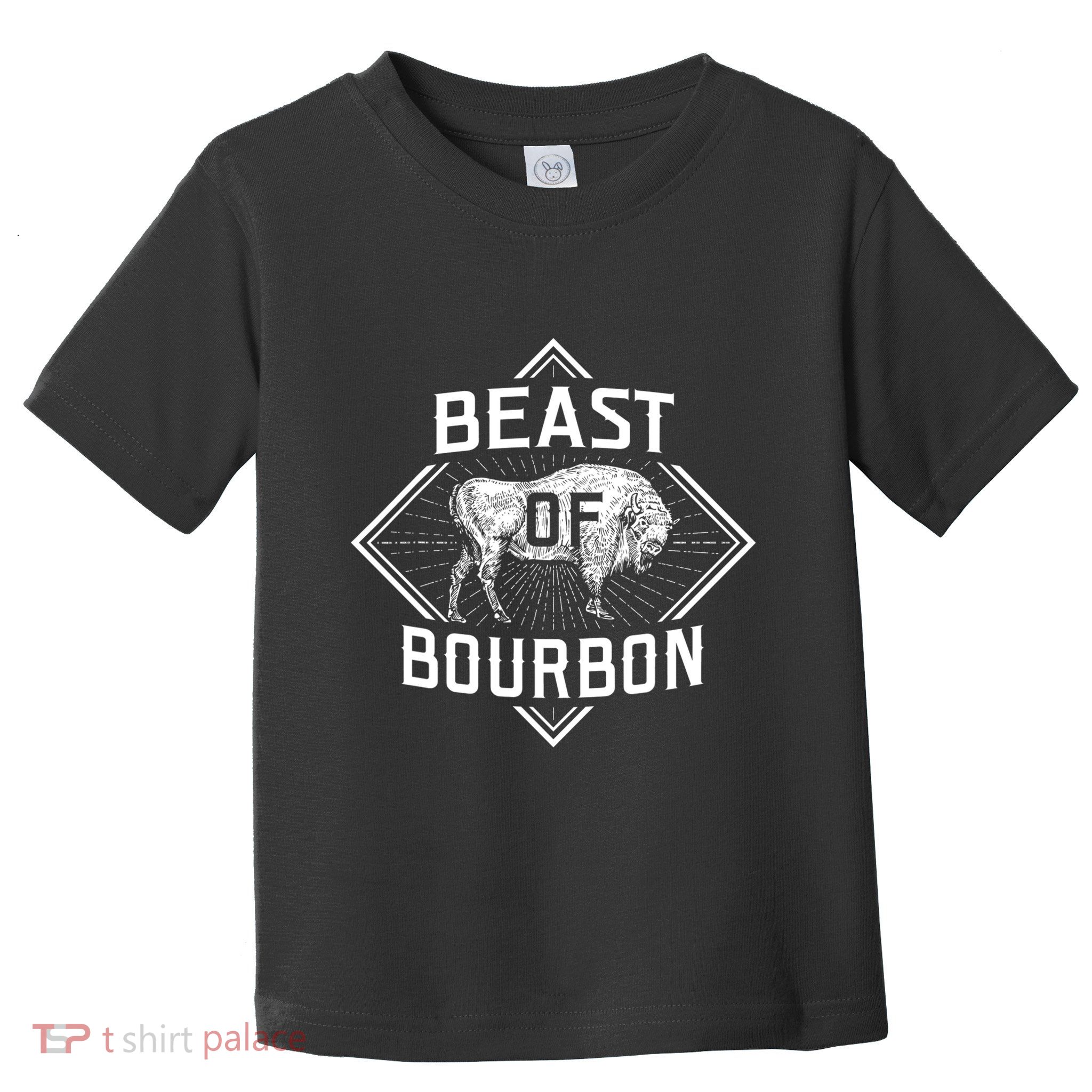 Beast Of Bourbon American Bison Buffalo Lover Wildlife Toddler T-Shirt