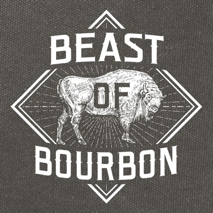 Beast Of Bourbon American Bison Buffalo Lover Wildlife Cotton Canvas Backpack