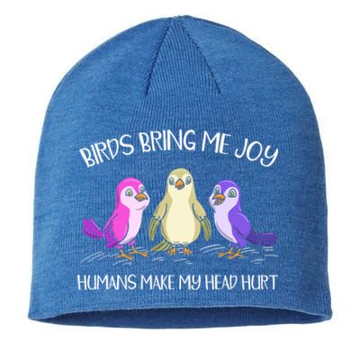 Bird Owner Bird Lover Ornithology Birdwatching Gift Sustainable Beanie