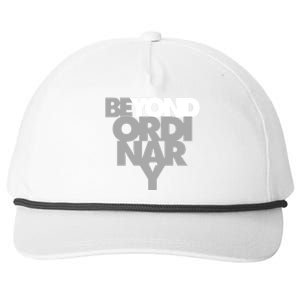 Beyond Ordinary Snapback Five-Panel Rope Hat