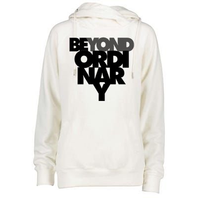 Beyond Ordinary Womens Funnel Neck Pullover Hood