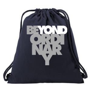 Beyond Ordinary Drawstring Bag