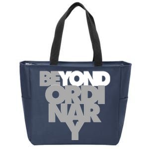 Beyond Ordinary Zip Tote Bag