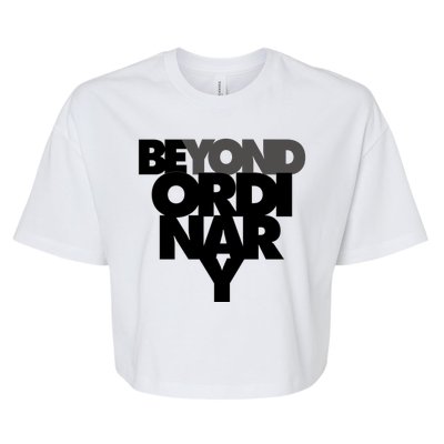 Beyond Ordinary Bella+Canvas Jersey Crop Tee