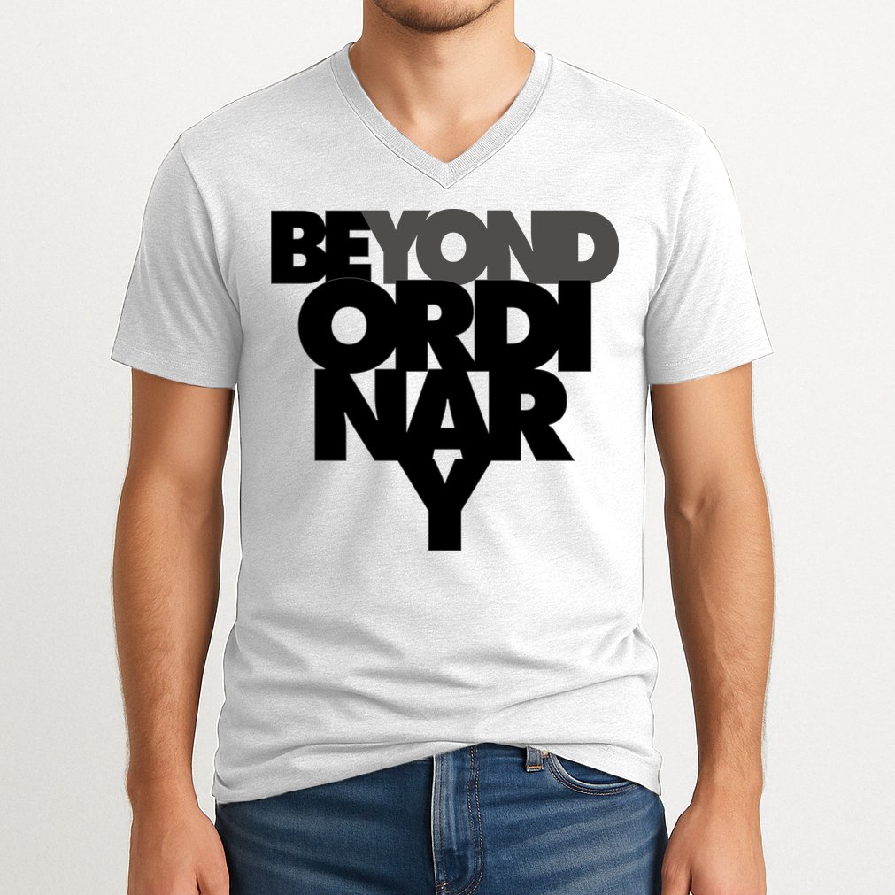 Beyond Ordinary V-Neck T-Shirt