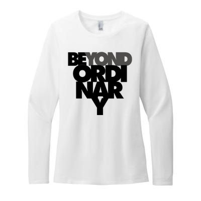 Beyond Ordinary Womens CVC Long Sleeve Shirt