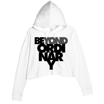 Beyond Ordinary Crop Fleece Hoodie