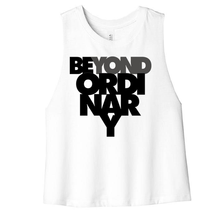 Beyond Ordinary Women's Racerback Cropped Tank