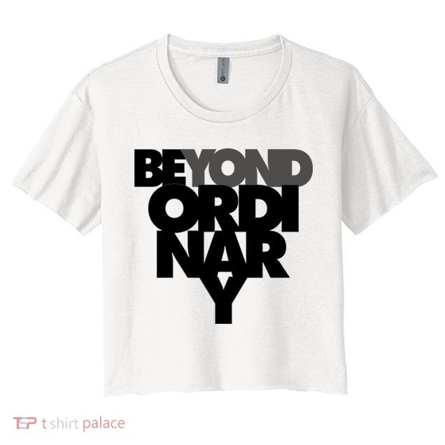 Beyond Ordinary Crop Top