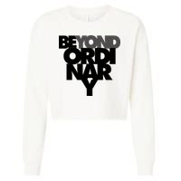 Beyond Ordinary Cropped Pullover Crew