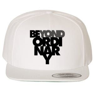 Beyond Ordinary Wool Snapback Cap