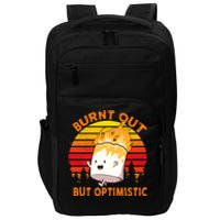 Burnt Out But Optimistic Retro Vintage Impact Tech Backpack