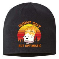 Burnt Out But Optimistic Retro Vintage Sustainable Beanie