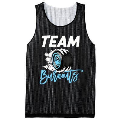 Burnouts Or Bows Team Boy Team Girl Gender Reveal Mesh Reversible Basketball Jersey Tank