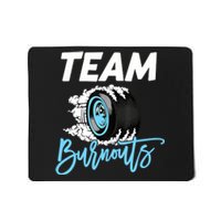 Burnouts Or Bows Team Boy Team Girl Gender Reveal Mousepad