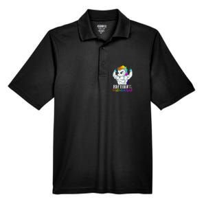 Brother of Birthday Unicorn Son Grandkid Nephew Men's Origin Performance Pique Polo