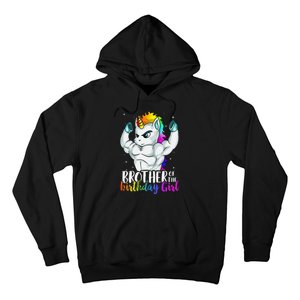 Brother of Birthday Unicorn Son Grandkid Nephew Hoodie