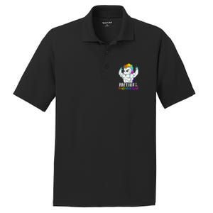 Brother of Birthday Unicorn Son Grandkid Nephew PosiCharge RacerMesh Polo