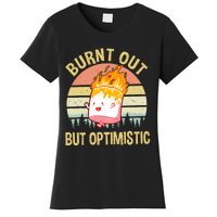 Burnt Out But Optimistic Retro Vintage Sunset Women's T-Shirt