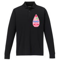 Baby Oil Bottle Halloween Costume Performance Long Sleeve Polo