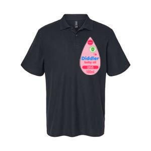 Baby Oil Bottle Halloween Costume Softstyle Adult Sport Polo