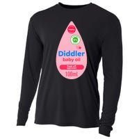 Baby Oil Bottle Halloween Costume Cooling Performance Long Sleeve Crew