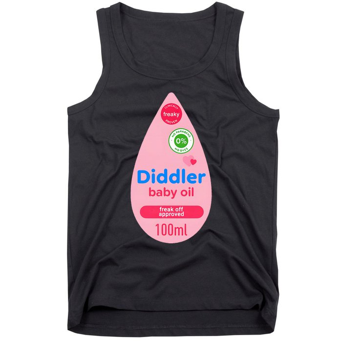 Baby Oil Bottle Halloween Costume Tank Top