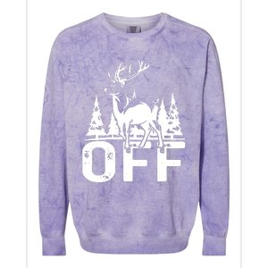 Buck Off Colorblast Crewneck Sweatshirt