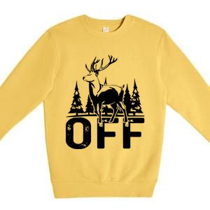 Buck Off Premium Crewneck Sweatshirt