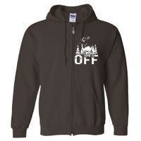 Buck Off Full Zip Hoodie