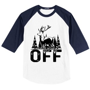 Buck Off Baseball Sleeve Shirt