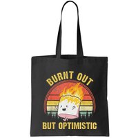 Burnt Out But Optimistic Cute Marshmallow For Camping Bag