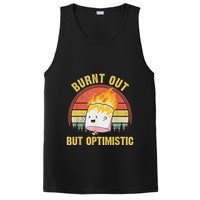 Burnt Out But Optimistic Cute Marshmallow For Camping PosiCharge Competitor Tank
