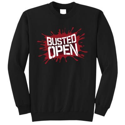 Busted Open Bloody Good Tall Sweatshirt