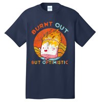 Burnt Out But Optimistic Retro Vintage Sunset Tall T-Shirt