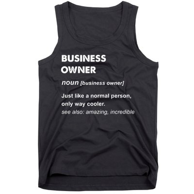 Business Owner Tank Top