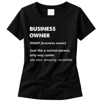 Business Owner Womens T-Shirt