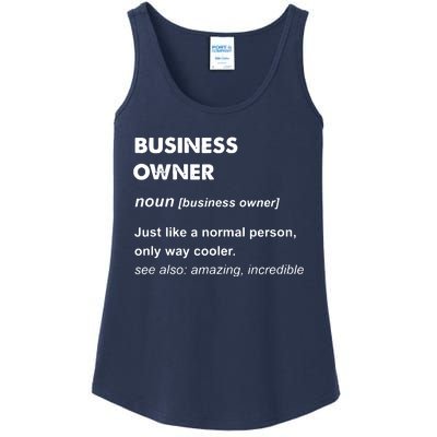 Business Owner Ladies Essential Tank