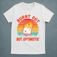 Burnt Out But Optimistic Funny Marshmallow T-Shirt