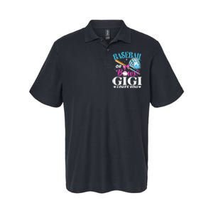 Baseball or Bows Gigi Loves You Gender Reveal Pink or Blue Softstyle Adult Sport Polo