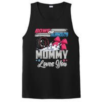 Burnouts Or Bows Gender Reveal Party Announcement Mommy PosiCharge Competitor Tank