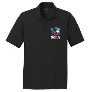 Baseball Or Bows Nana Loves You Gender Reveal Grandma PosiCharge RacerMesh Polo