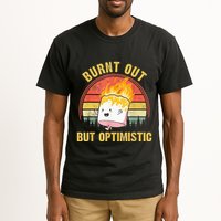 Burnt Out But Optimistic Cute Marshmallow For Camping Tall T-Shirt