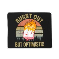 Burnt Out But Optimistic Retro Vintage Sunset Mousepad