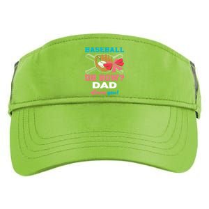 Baseball Or Bows Dad Announcet Gender Reveal Gift Adult Drive Performance Visor