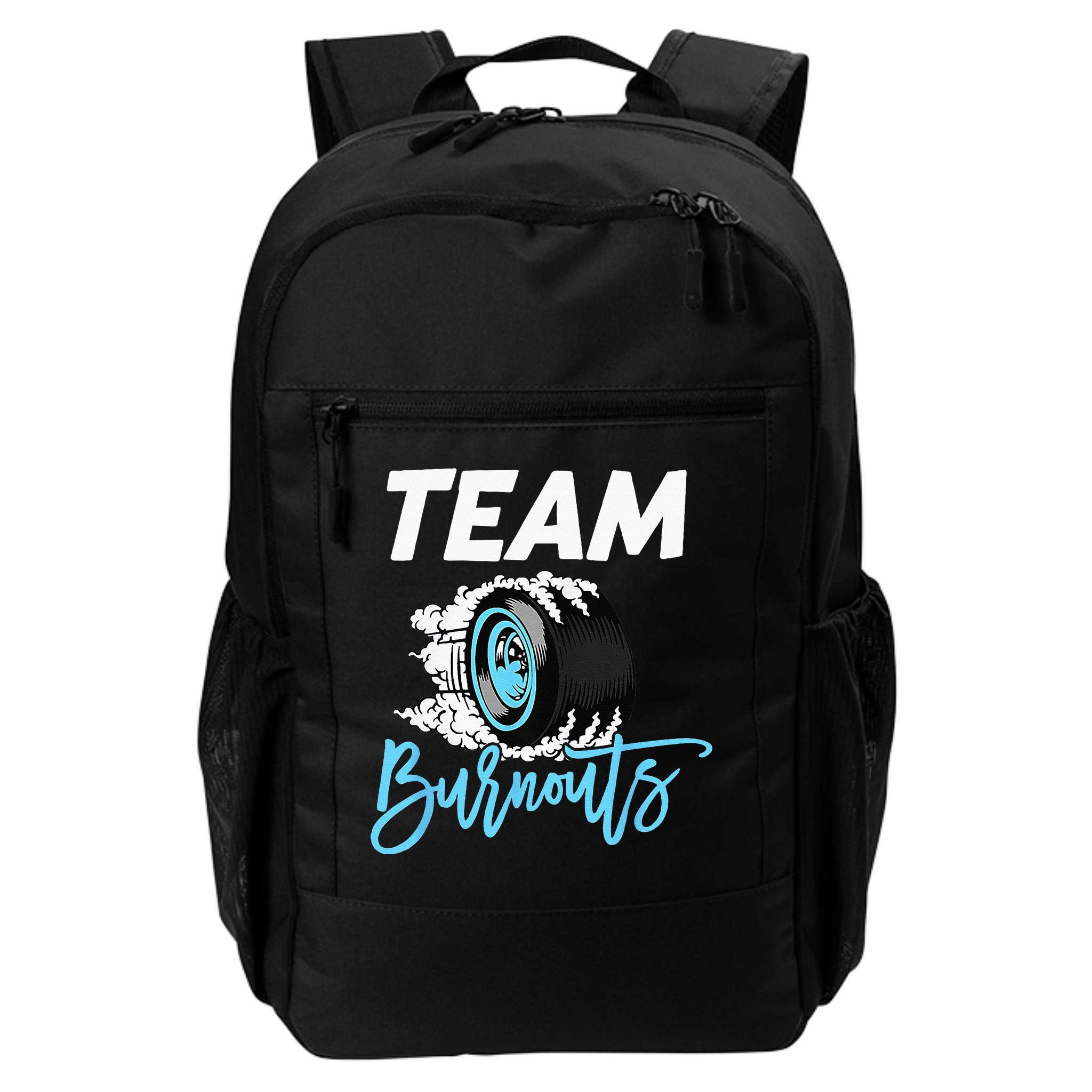 Burnouts Or Bows Team Boy Team Girl Gender Reveal Backpack