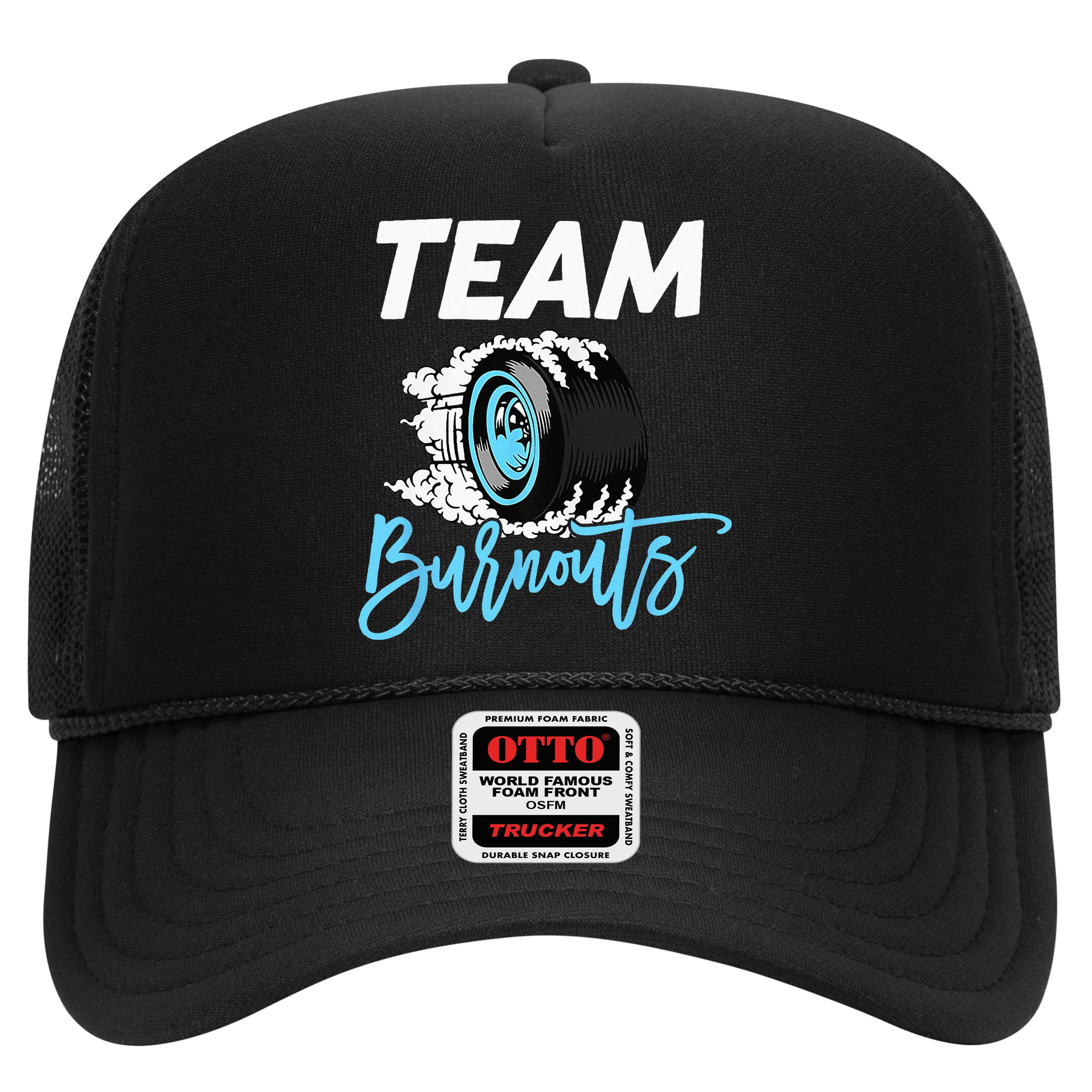 Burnouts Or Bows Team Boy Team Girl Gender Reveal Hat