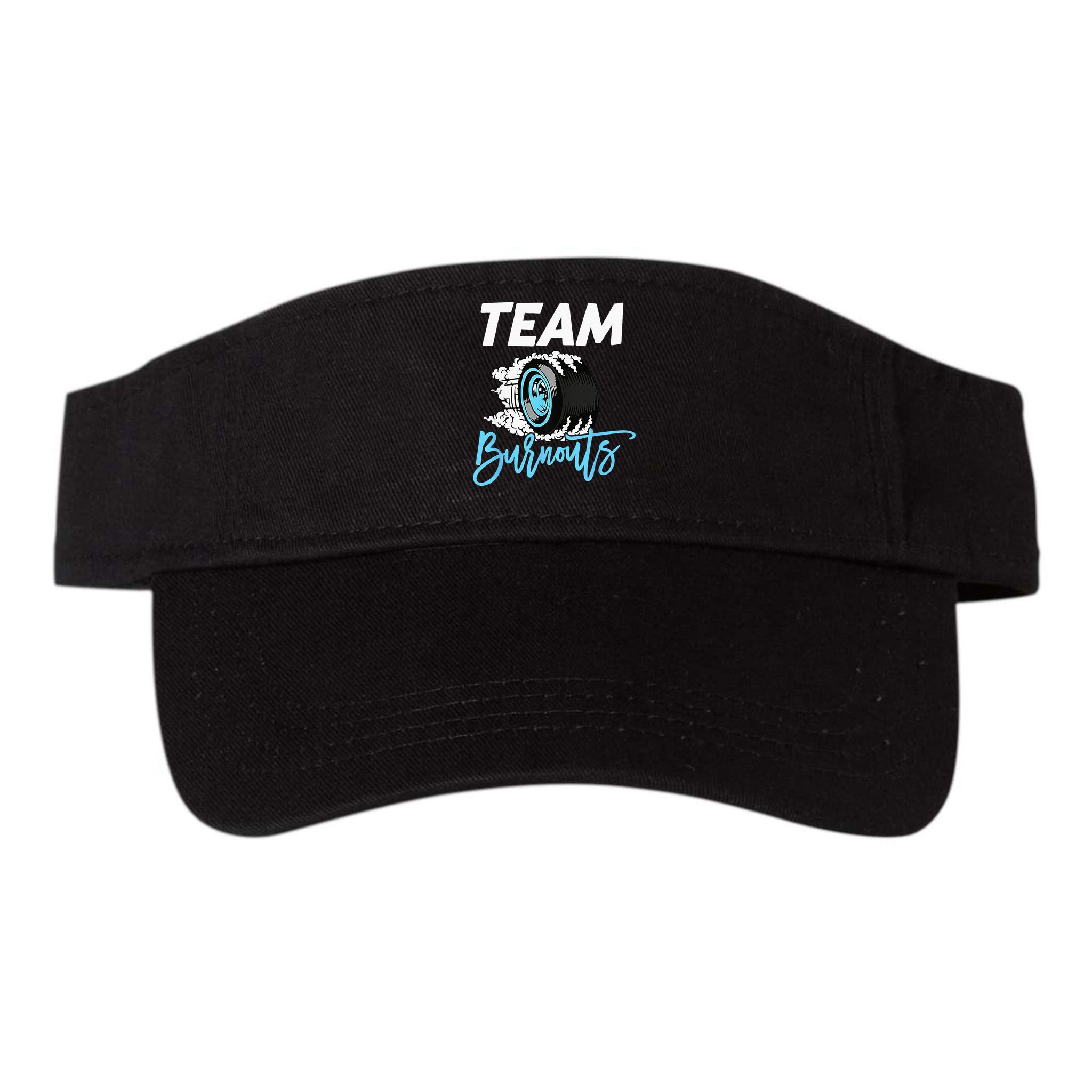 Burnouts Or Bows Team Boy Team Girl Gender Reveal Visor